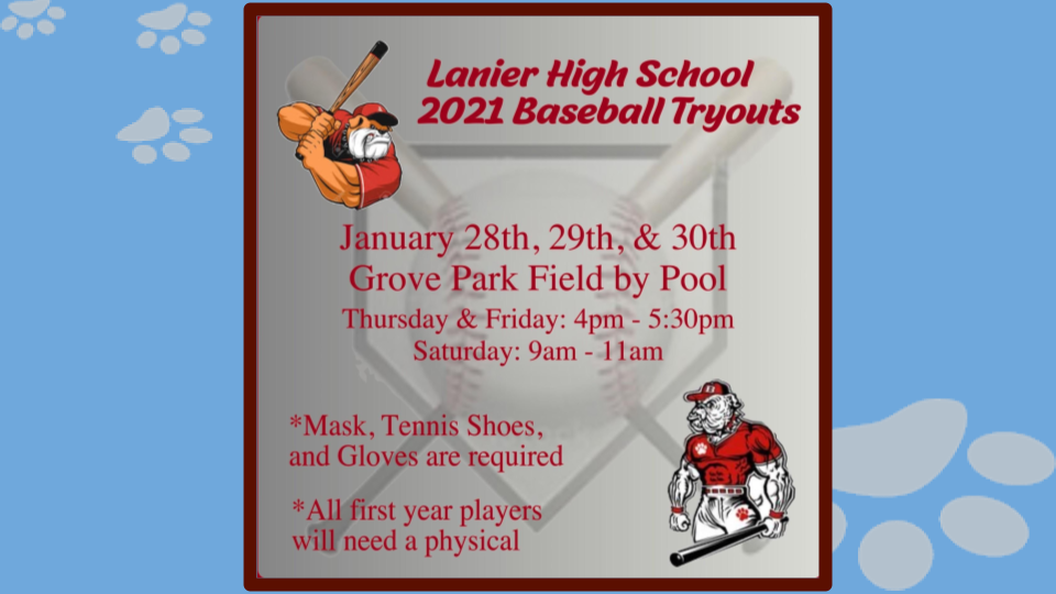 Baseball flyer 